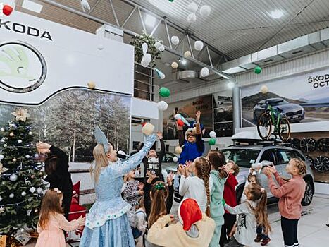 Новый год для самых маленьких в автоцентре БЛИК-АВТО!