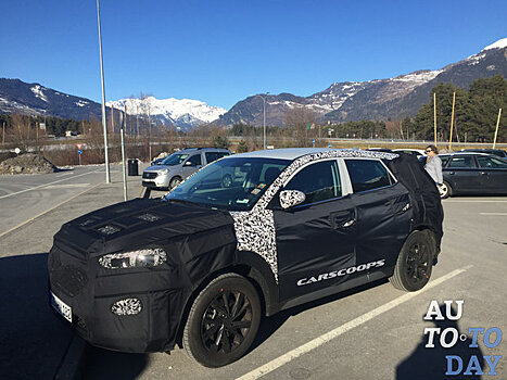 Шпионы поймали обновленный Hyundai Tucson, который изменит свое имя