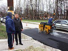 Замглавы мэрии Рязани Ясинский лично проконтролировал работы по ямочному ремонту
