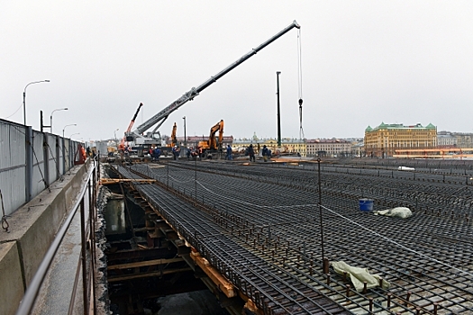 Тучков мост в Петербурге реконструирован почти на 30%