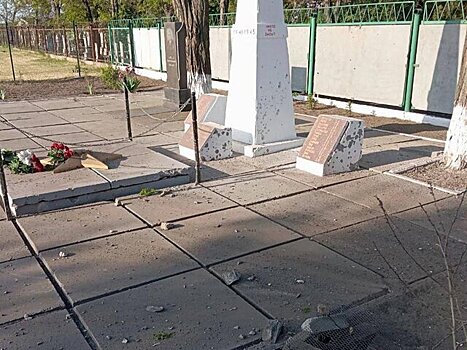 ВСУ нанесли удар по мемориалу павшим героям ВОВ в Херсонской области
