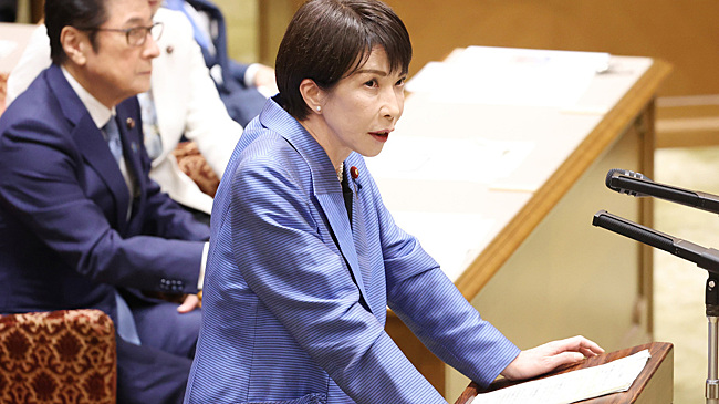 Япония при Санаэ Такаити: конец пацифистской легенды