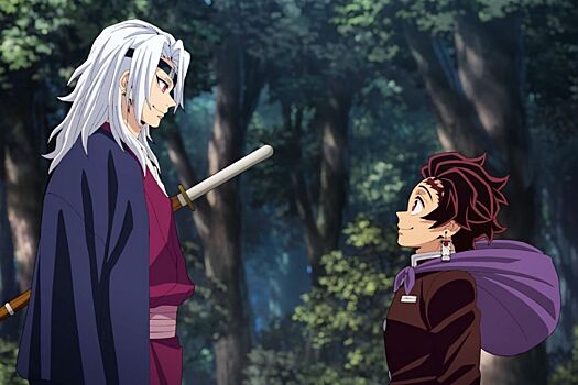 Аниме «Клинок, рассекающий демонов: Бесконечный замок» утекло в Сеть