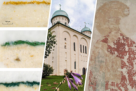 Ученые узнали истинные цвета фресок в соборах России