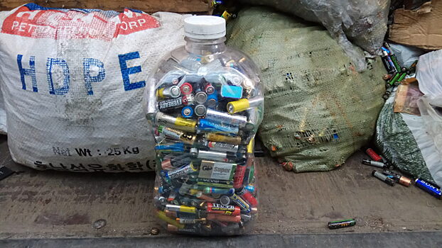 Новосибирцы отправили на переработку более 1 млн батареек