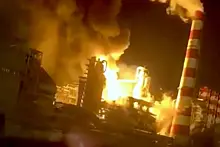 Стало известно о причастности СБУ к пожару на нефтяном заводе в Туапсе