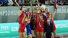 Российские волейболистки выиграли юниорский чемпионат мира впервые за 28 лет