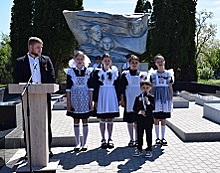Памятник воинам РККА отремонтировали в Целинском районе
