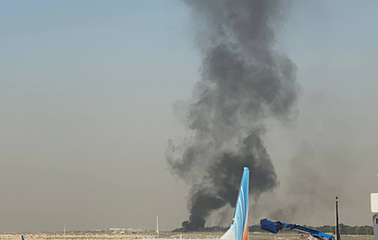 На Dubai Airshow разбился самолет