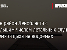 Назван район Ленобласти с наибольшим числом летальных случаев во время отдыха на водоемах