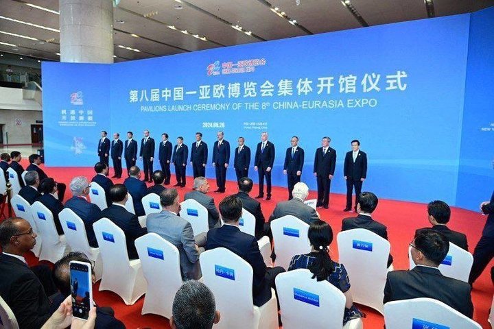 Рустам Минниханов принял участие в церемонии открытия 8-го ЭКСПО Китай-Евразия