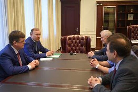 Глава Адыгеи провёл рабочую встречу вице-президентом РАН Валерием Козловым