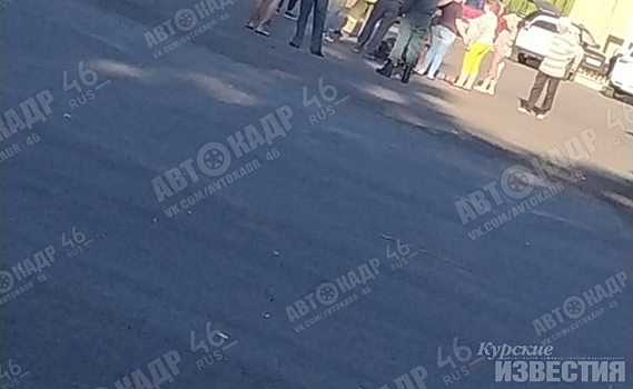 В Курске автомобиль «BMW» сбил пешехода