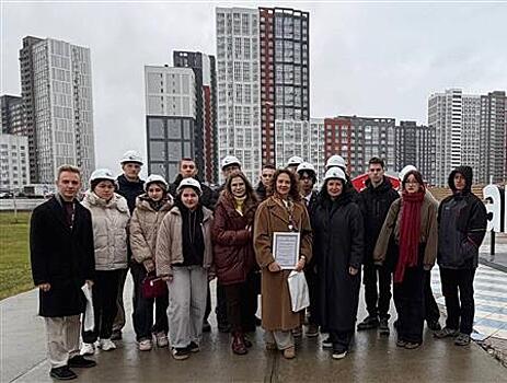 Студенты строительно-энергетического колледжа им. П.Мачнева посетили девелоперский холдинг "Глобал Вижн"