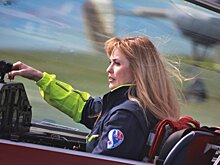 В небе Светлана Капанина!