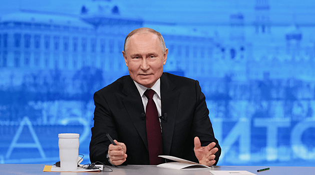 В ФРГ восхитились деталью в поведении Путина на "Итогах года"