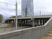 Готовность пешеходной эстакады на улице Карла Маркса в Ижевске составляет 55%