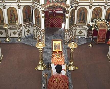Храм «Живоносный источник» в Бибиреве проводит богослужения в режиме онлайн