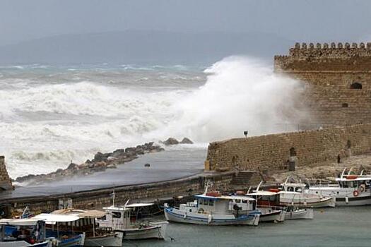 На Крите объявлено чрезвычайное положение из-за сильных дождей