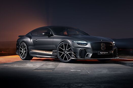 Bentley представила экстремальный заднеприводный Continental GT Supersports