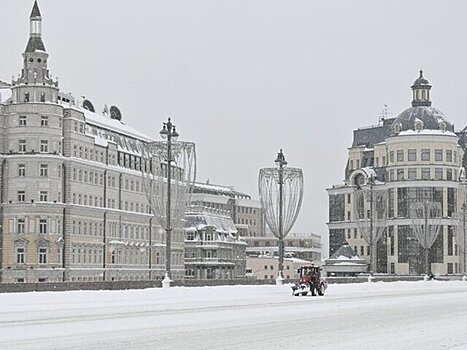 Снег и до 13 градусов мороза ожидаются в Москве 6 февраля