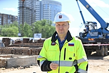 Подготовительные работы завершили на стройплощадке кластера «Ломоносов» в Москве