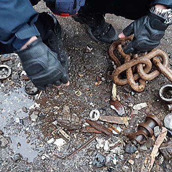 На территории Мариупольского меткомбината была найдена граната