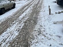 Саратовские дороги превращаются в каток