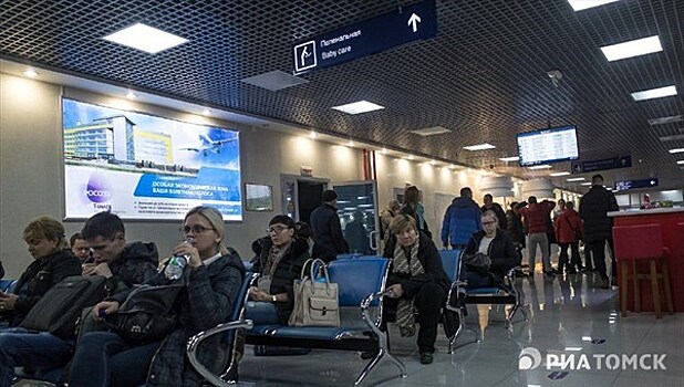 Аэропорт Томска в январе увеличил пассажиропоток на 33%