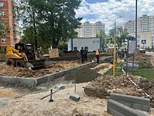 В ЗелАО в 27 дворах проводится благоустройство