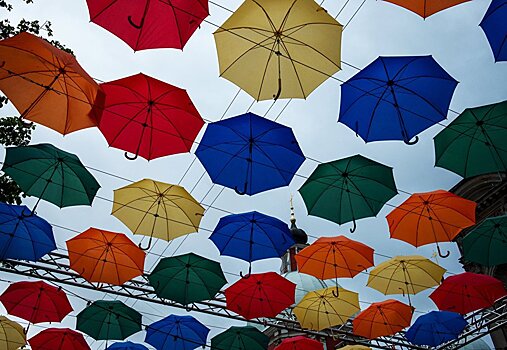 Дождь и гроза — погода в Бишкеке на воскресенье
