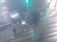 В Уфе пенсионер на авто переехал пешехода и попал на видео