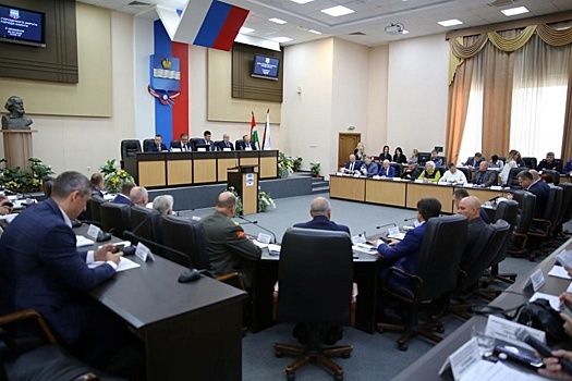 26 сентября состоялось заседание Думы городского округа города Калуги