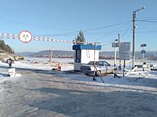 В Башкирии около села Караидель открыли первую ледовую переправу