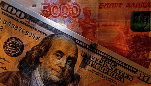 Рубль вновь ушел в минус вслед за падением нефти