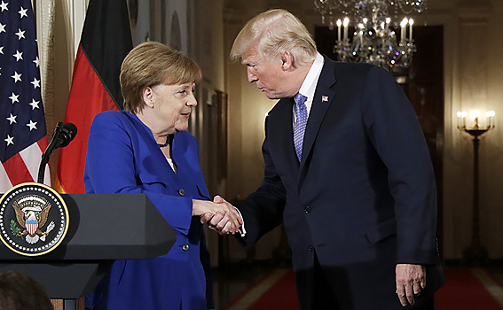 Германию намерена вытеснять США из Европы