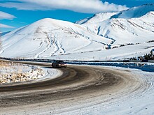 Автотрассу от Анапы до Новороссийска закрыли из-за сильного снегопада