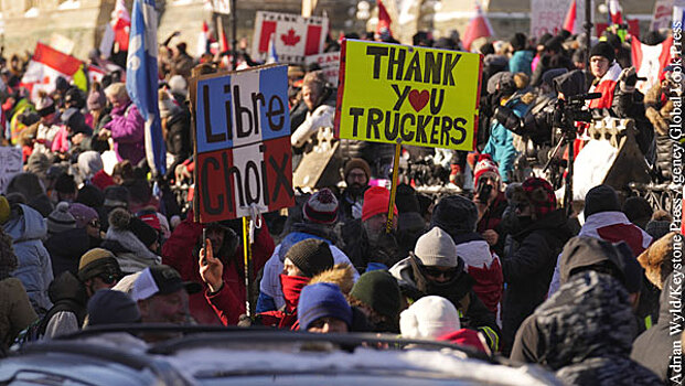 Режим ЧП объявлен в Оттаве из-за протестов