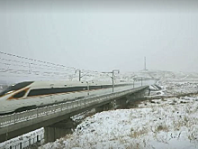 В Поднебесной открыли новый скоростной железнодорожный маршрут