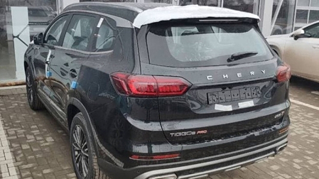 Появились снимки новой модели Chery Tiggo 8 Pro