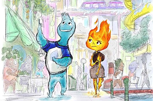 Pixar покажет дружбу воды и огня