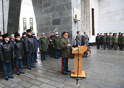 В Военной академии Генштаба открыли мемориальную доску первому начальнику Императорской военной академии