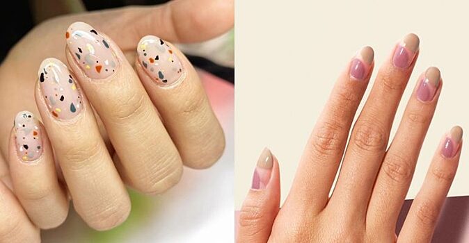 Овальный маникюр 2020: 14 стильных идей