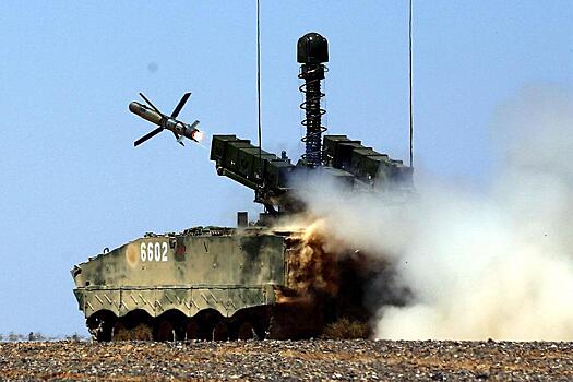 Китай показал уничтожение танков с помощью ракетного комплекса AFT-10