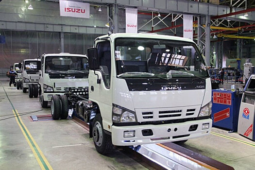 Isuzu будет производить в Ульяновске тяжелые грузовики