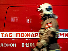 В Яхроме загорелась кровля психиатрической больницы