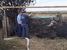 В Волгограде локализовали ландшафтный пожар в Советском районе