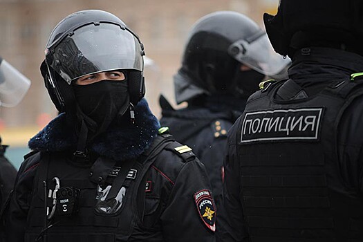 Участника незаконной акции в Москве заключили под стражу из-за брошенного в полицию фаера