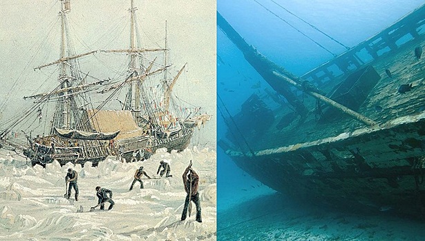 Загадка военных кораблей HMS Terror и HMS Erebus. Что произошло?