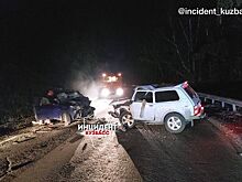 Водитель погиб в лобовом ДТП на окраине Кемерова